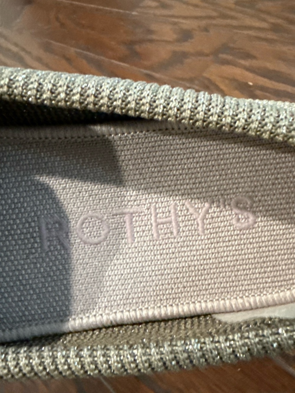 Rothy's bronze Woven Loafers the driver size W8 preppy casual classic - Picture 7 of 8